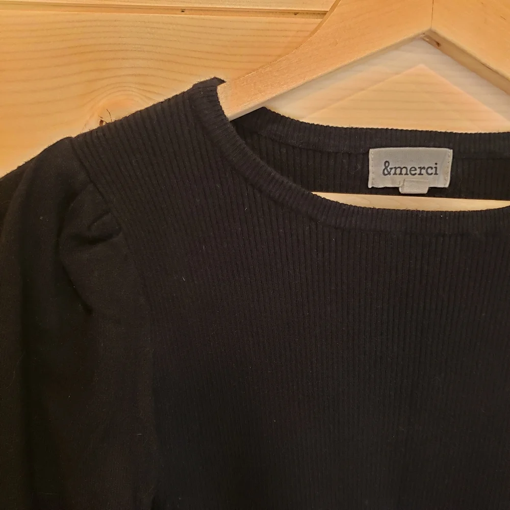 &Merci Black Sweater - Picture 7 of 8